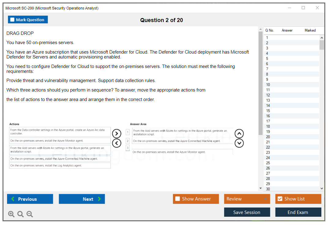 Microsoft SC-200 (Microsoft Security Operations Analyst) Prüfungs-Simulator Test Engine Prüfungs-Dumps 2