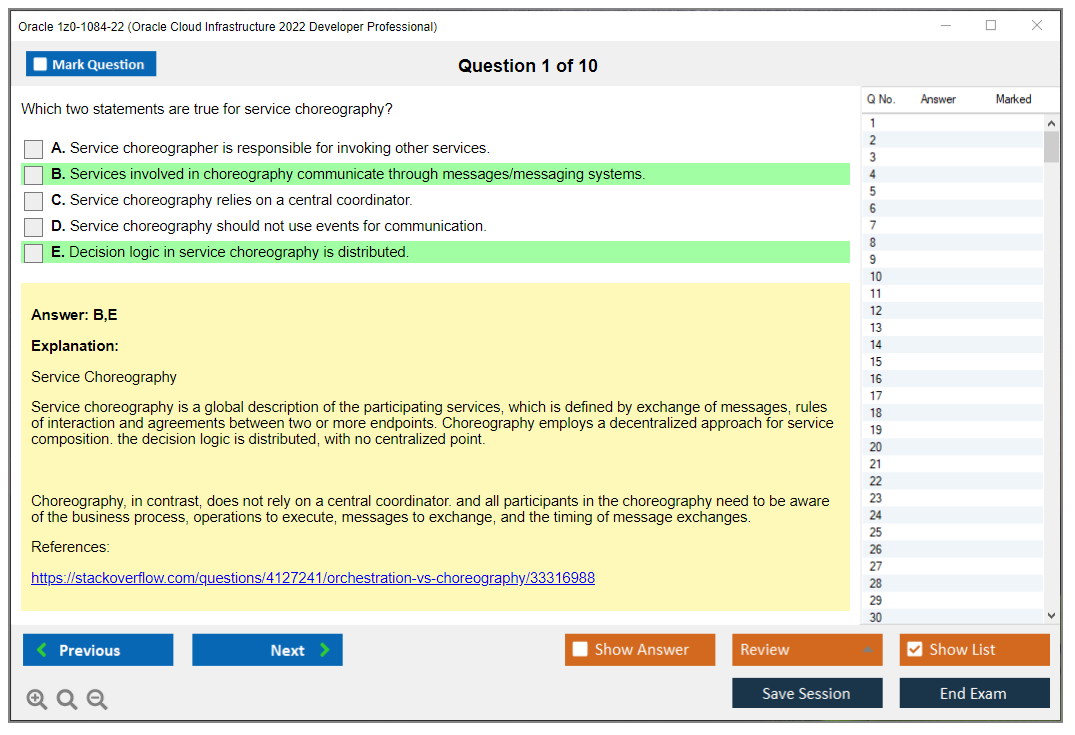 Oracle 1z0-1084-22 (Oracle Cloud Infrastructure 2022 Developer Professional) Prüfungs-Simulator Test Engine Prüfungs-Dumps 1