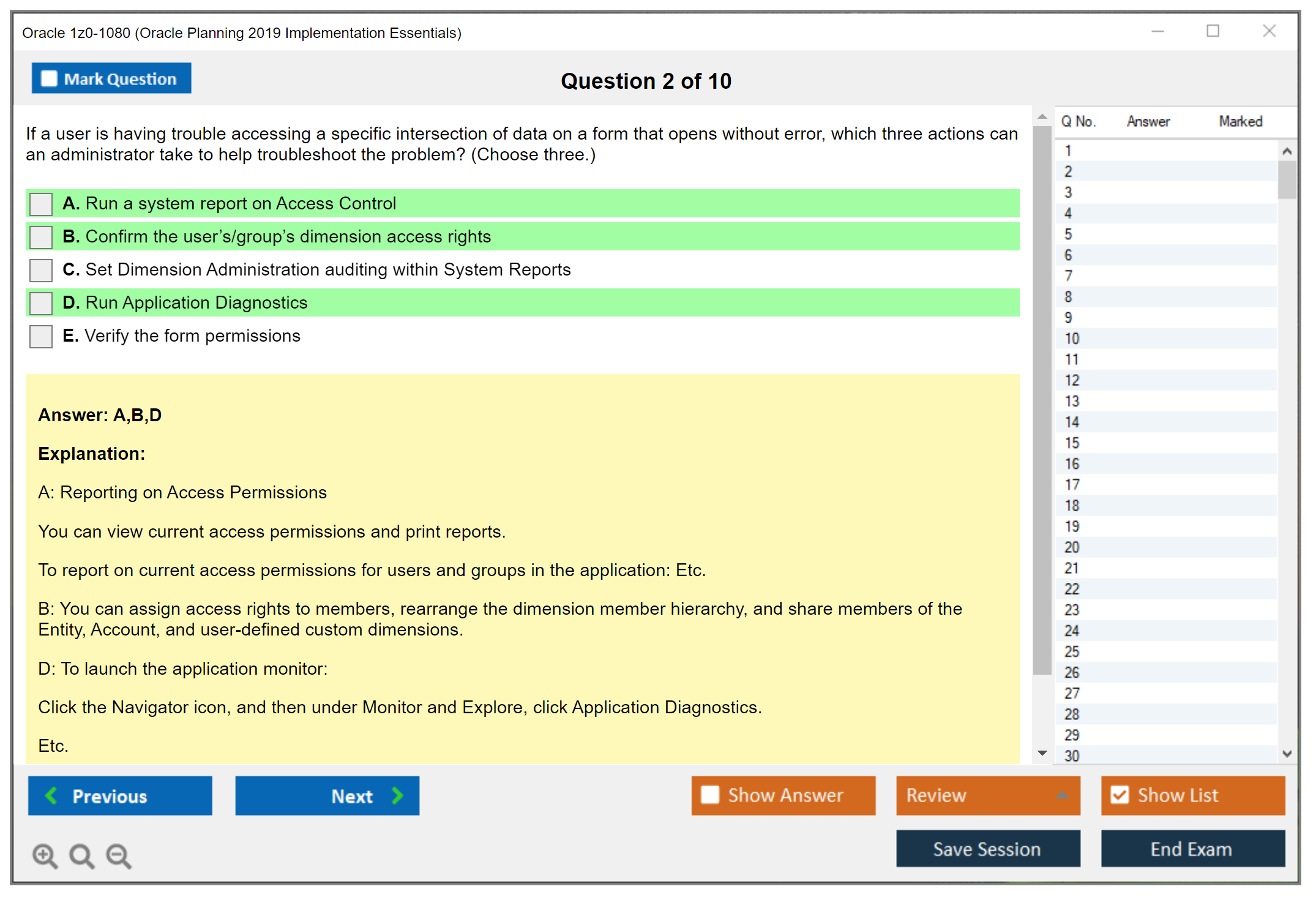 Oracle 1z0-1080 (Oracle Planning 2019 Implementation Essentials) Prüfungs-Simulator Test Engine Prüfungs-Dumps 2