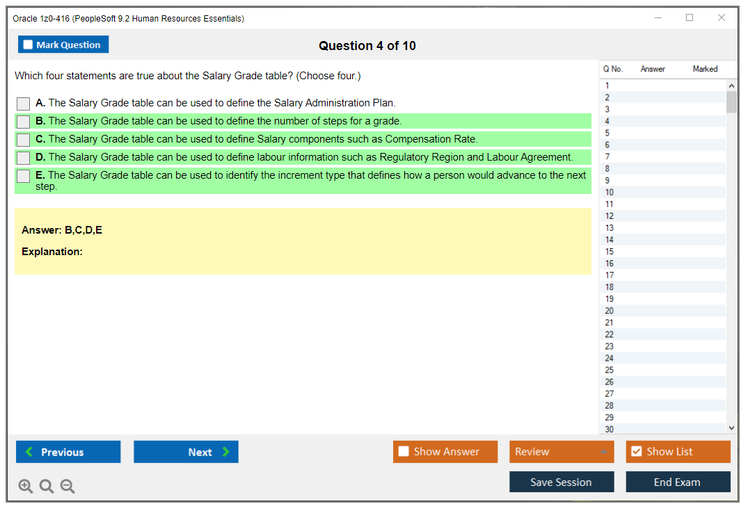 Oracle 1z0-416 (PeopleSoft 9.2 Human Resources Essentials) Prüfungs-Simulator Test Engine Prüfungs-Dumps 4