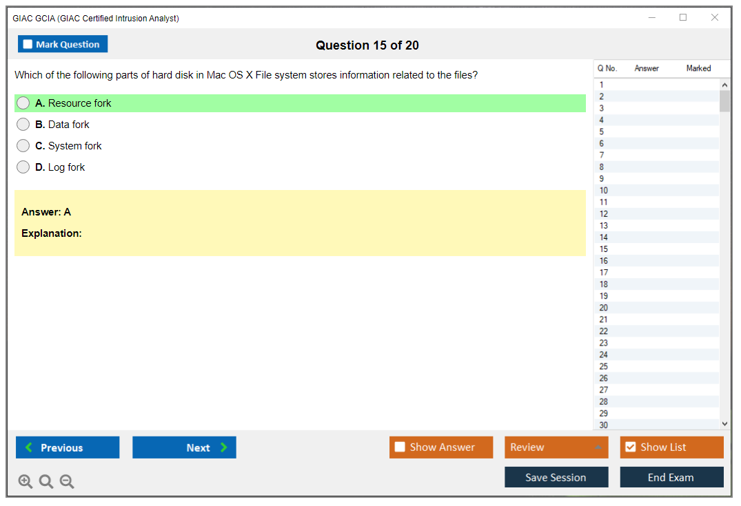 GIAC GCIA (GCIA – GIAC Certified Intrusion Analyst Practice Test) Симулятор экзамена Тестовый движок Экзаменационные дампы 15