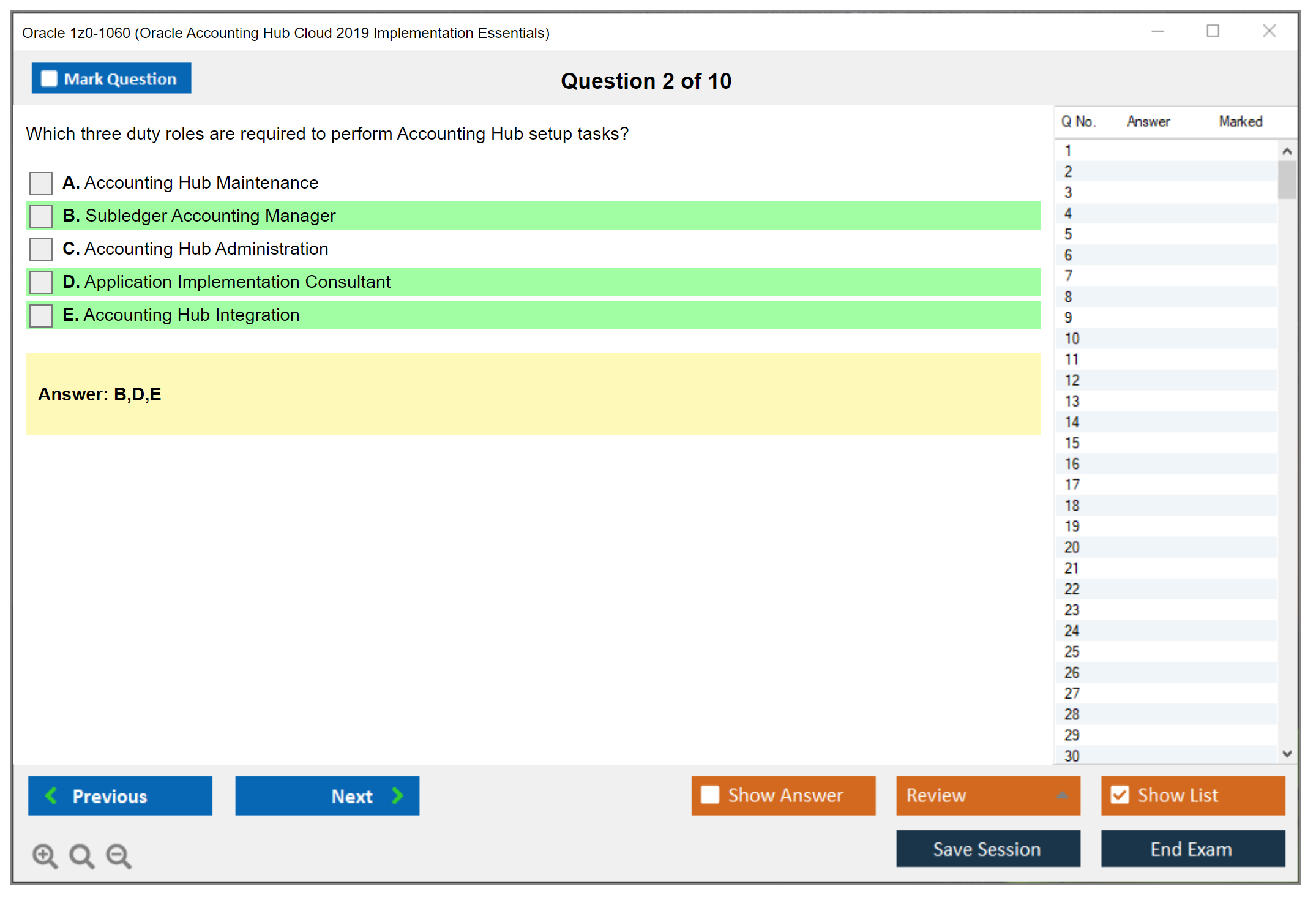 Oracle 1z0-1060 (Oracle Accounting Hub Cloud 2019 Implementation Essentials) Prüfungs-Simulator Test Engine Prüfungs-Dumps 2