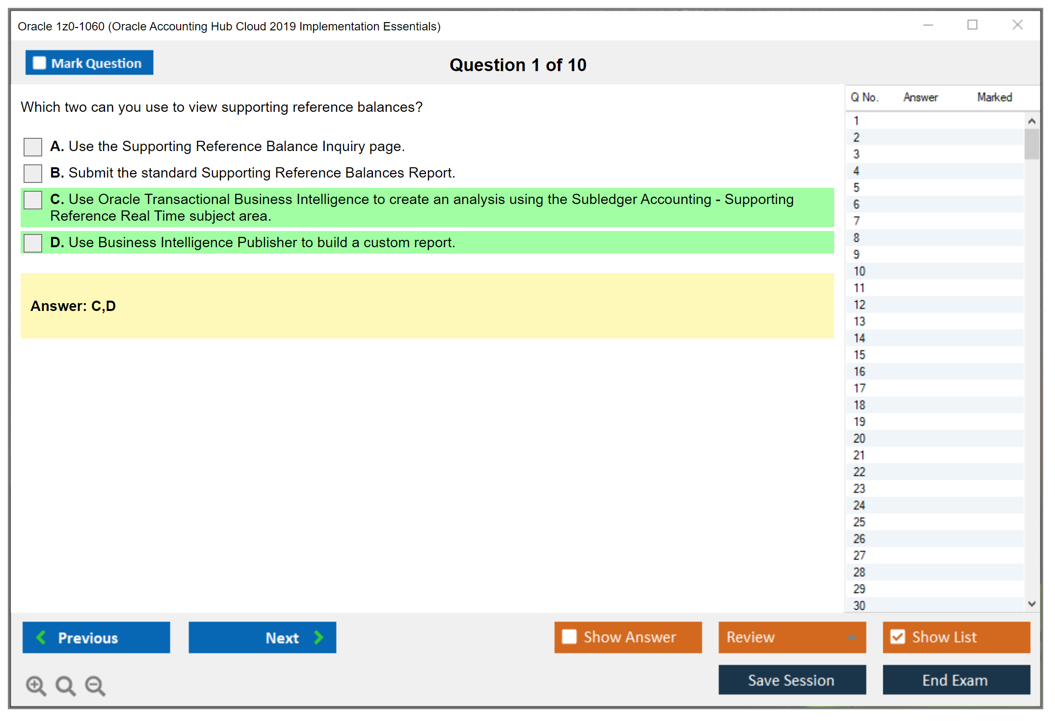 Oracle 1z0-1060 (Oracle Accounting Hub Cloud 2019 Implementation Essentials) Prüfungs-Simulator Test Engine Prüfungs-Dumps 1