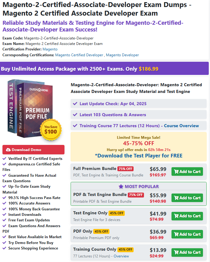 Magento Associate Developer Study Guide: Essential Skills