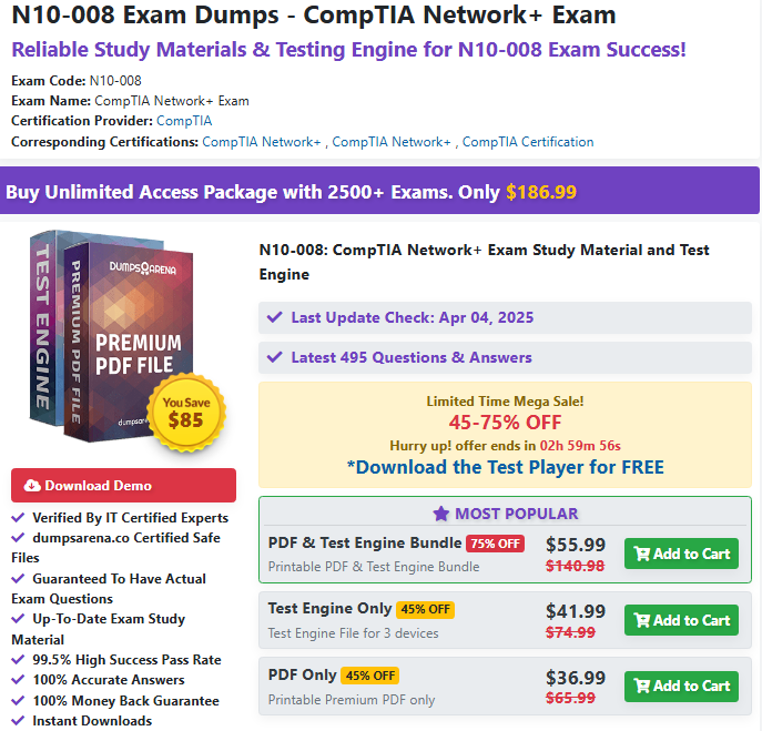 N10-008 Exam Dumps
