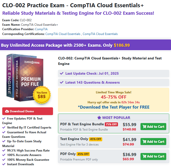 CLO 002 Exam Dumps Free – Best Resource for Quick Success