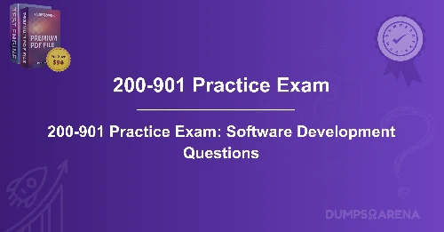 200-901 Practice Exam: Software Development Questions