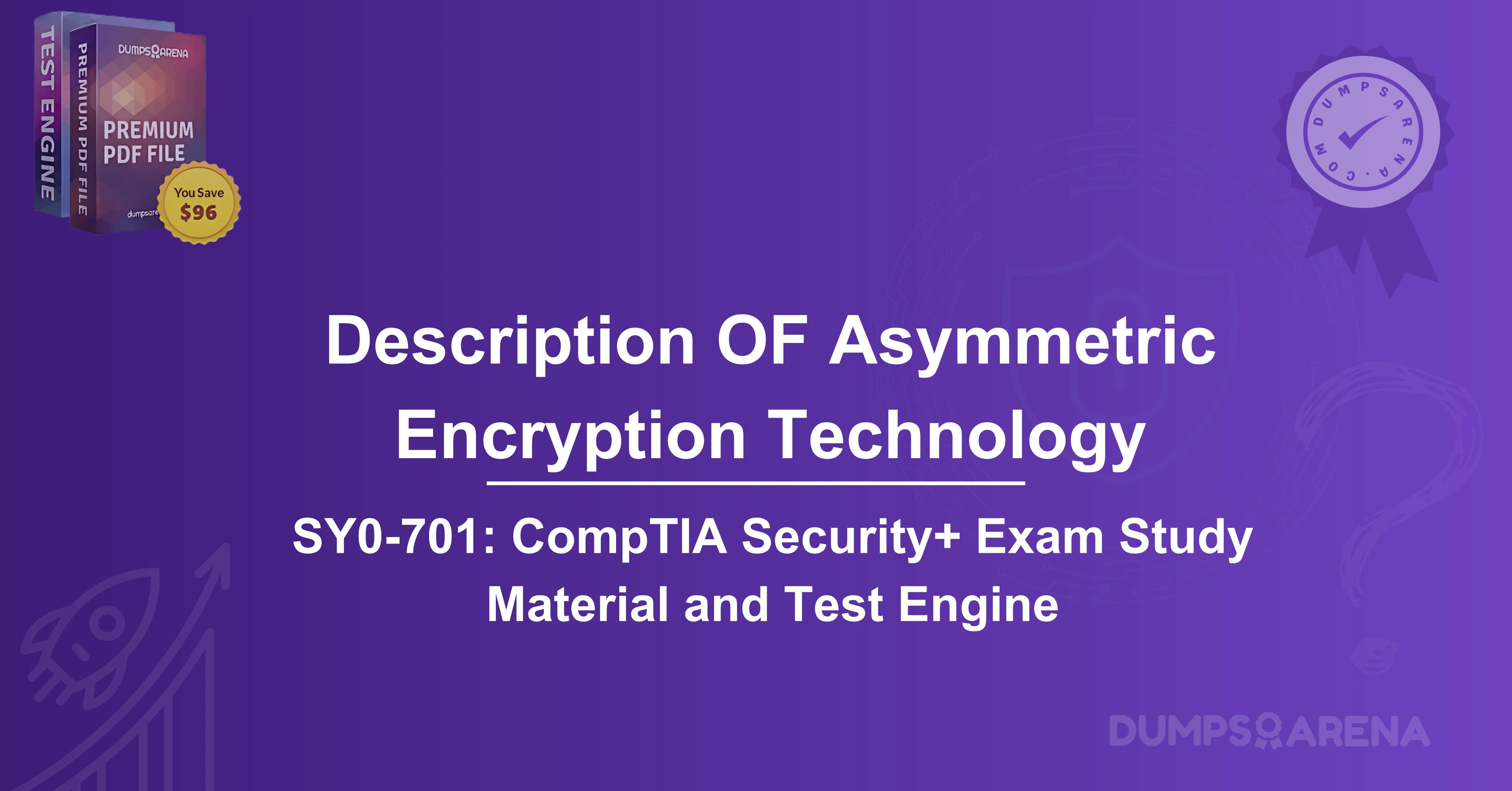 What IS AN Accurate Description OF Asymmetric Encryption Technology?