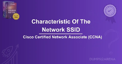 Which Is A Characteristic Of The Network SSID?