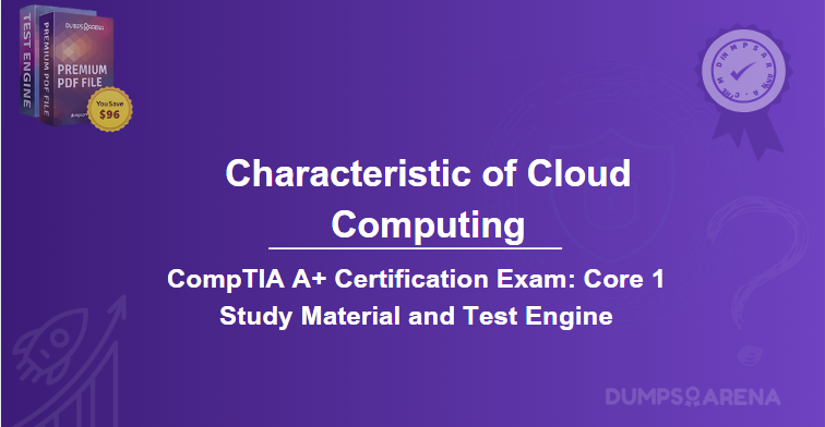 Which Statement Describes A Characteristic of Cloud Computing?