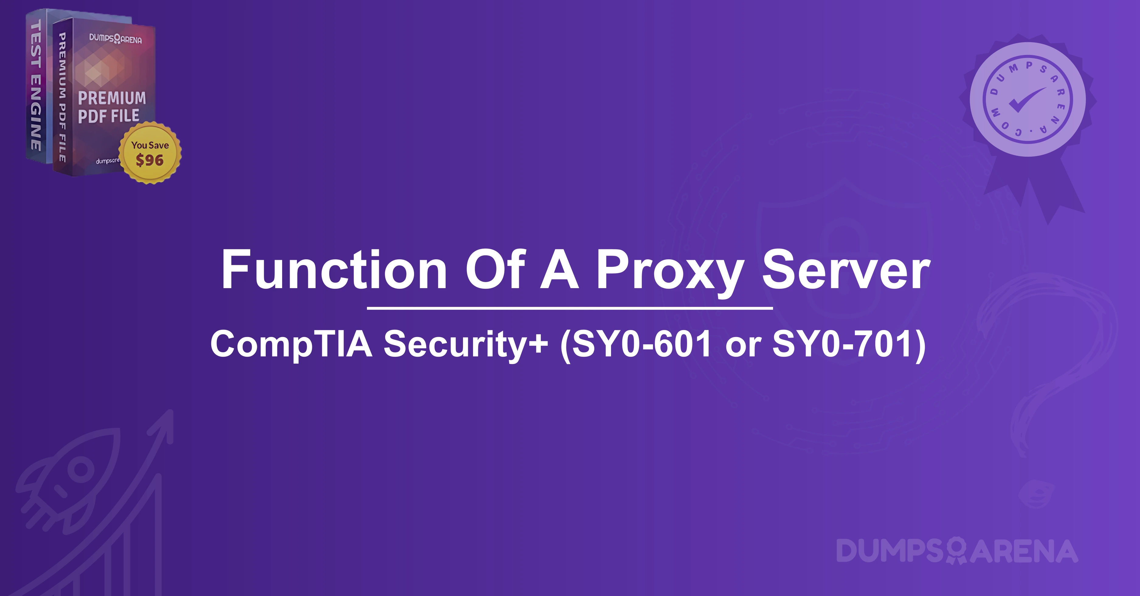 What Is A Common Function Of A Proxy Server?