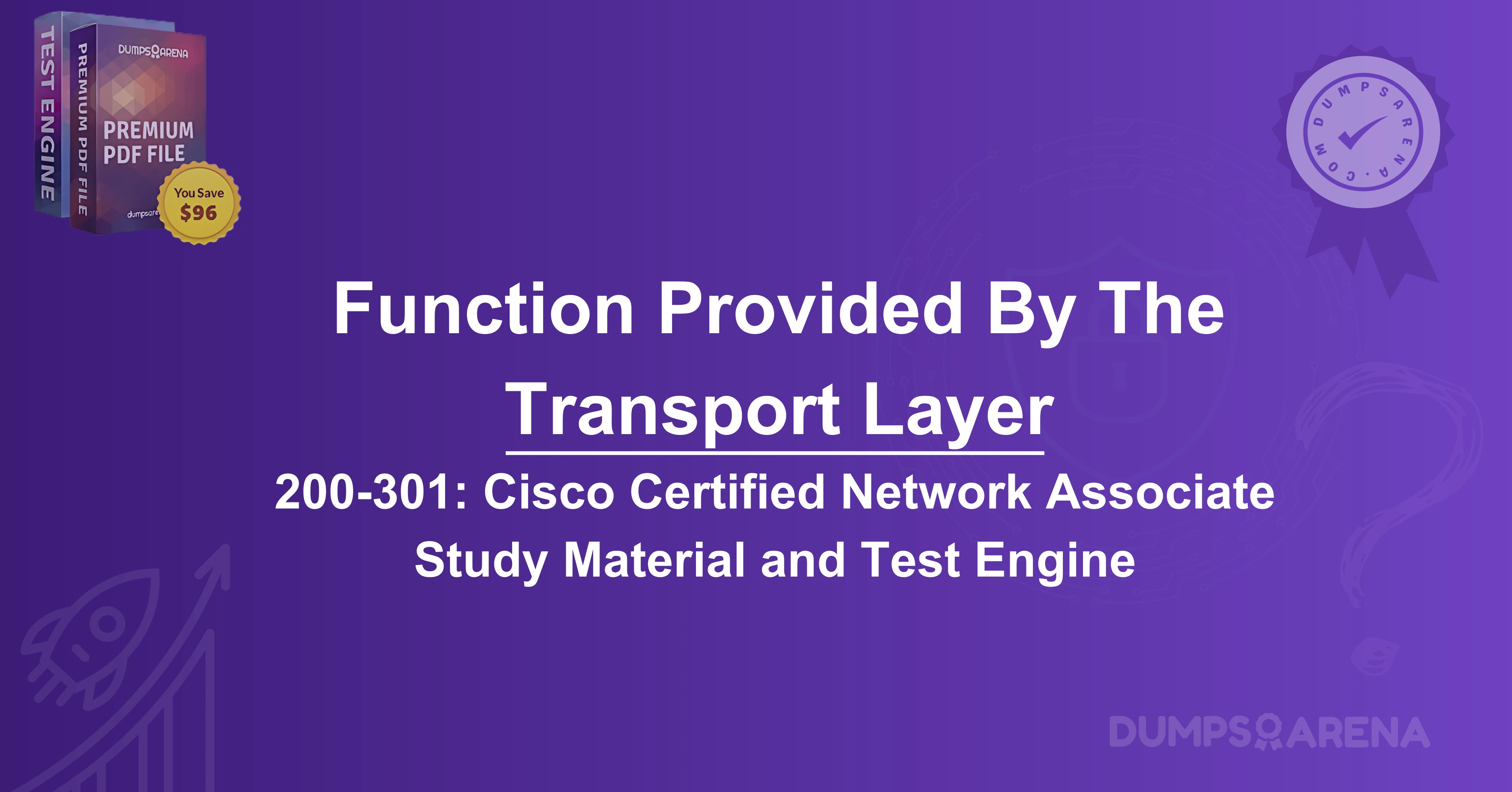Which Scenario Describes A Function Provided By The Transport Layer?