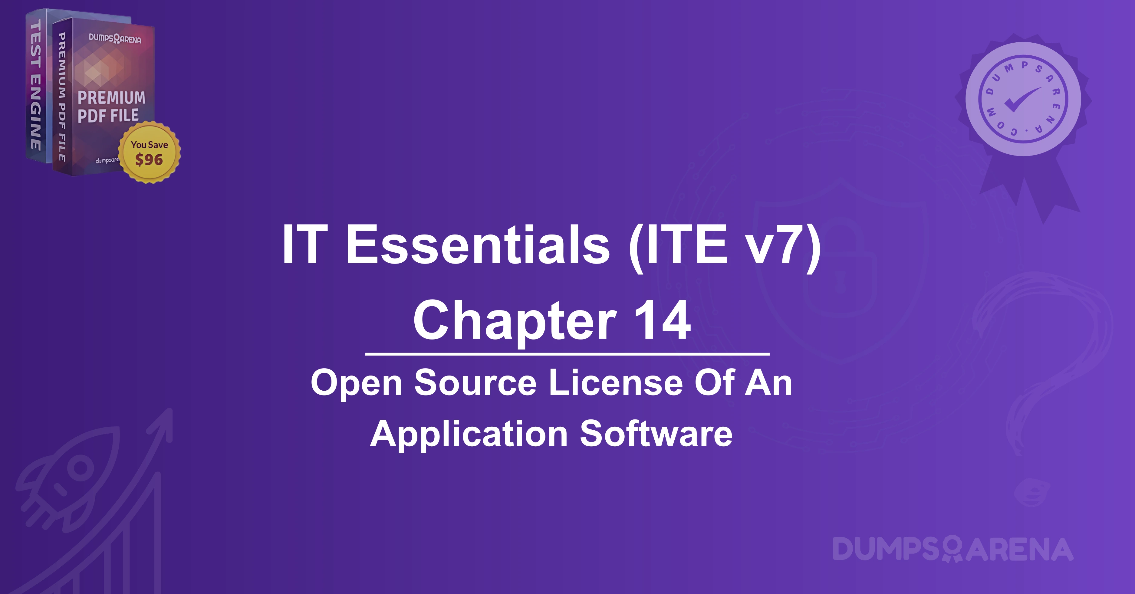 What Is A Characteristic Of The Open Source License Of An Application Software?