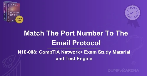 Match The Port Number To The Email Protocol.