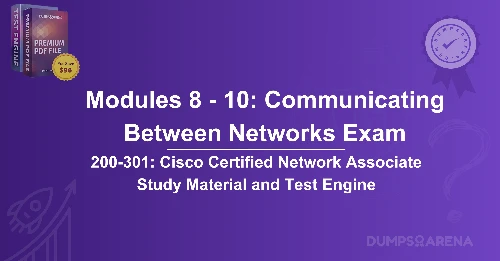 Modules 8 - 10: Communicating Between Networks Exam