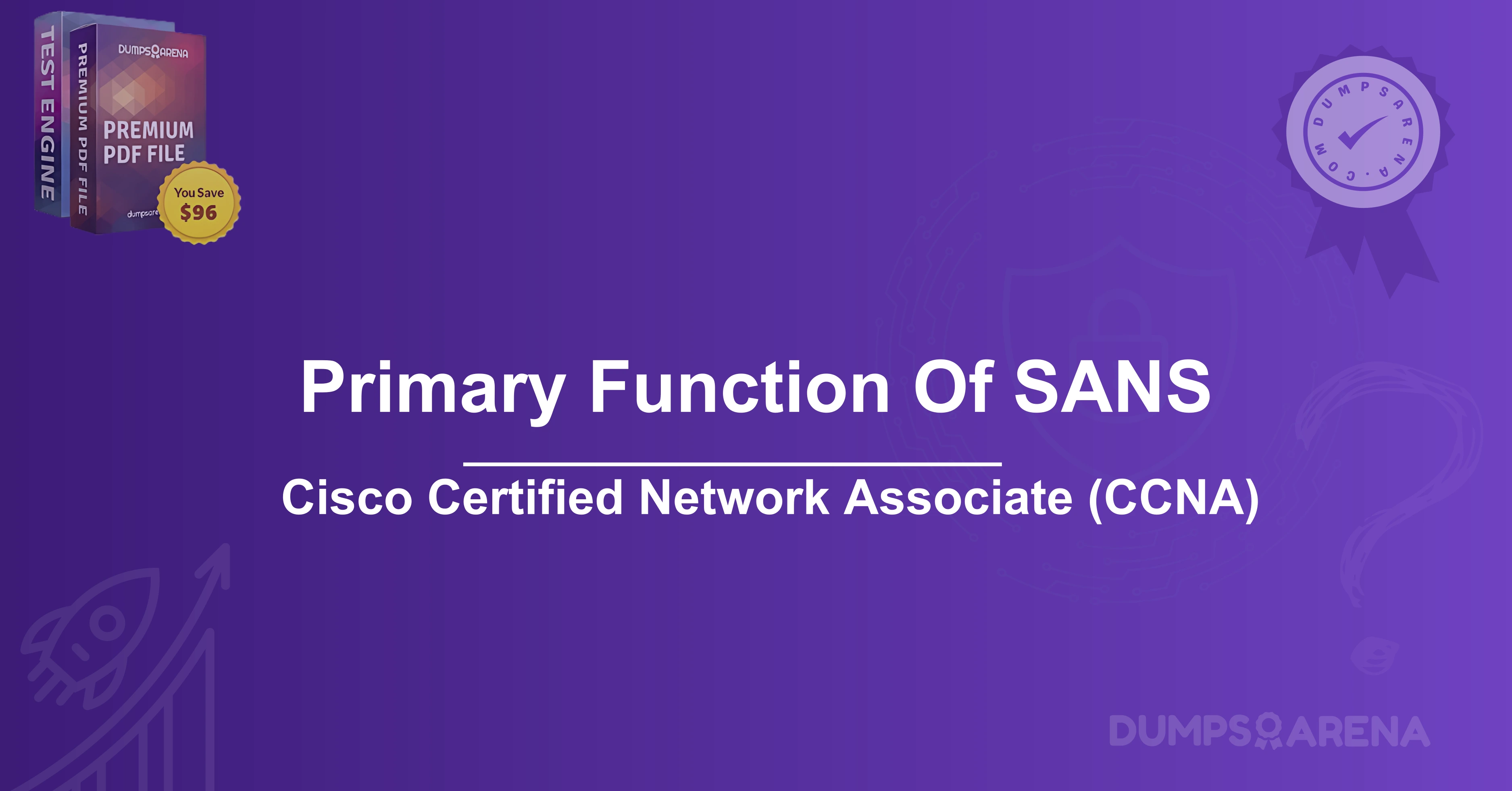 What Is The Primary Function Of SANS?