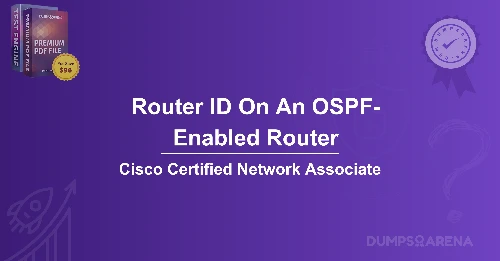 What Is The Format OF The Router ID On An OSPF-Enabled Router?