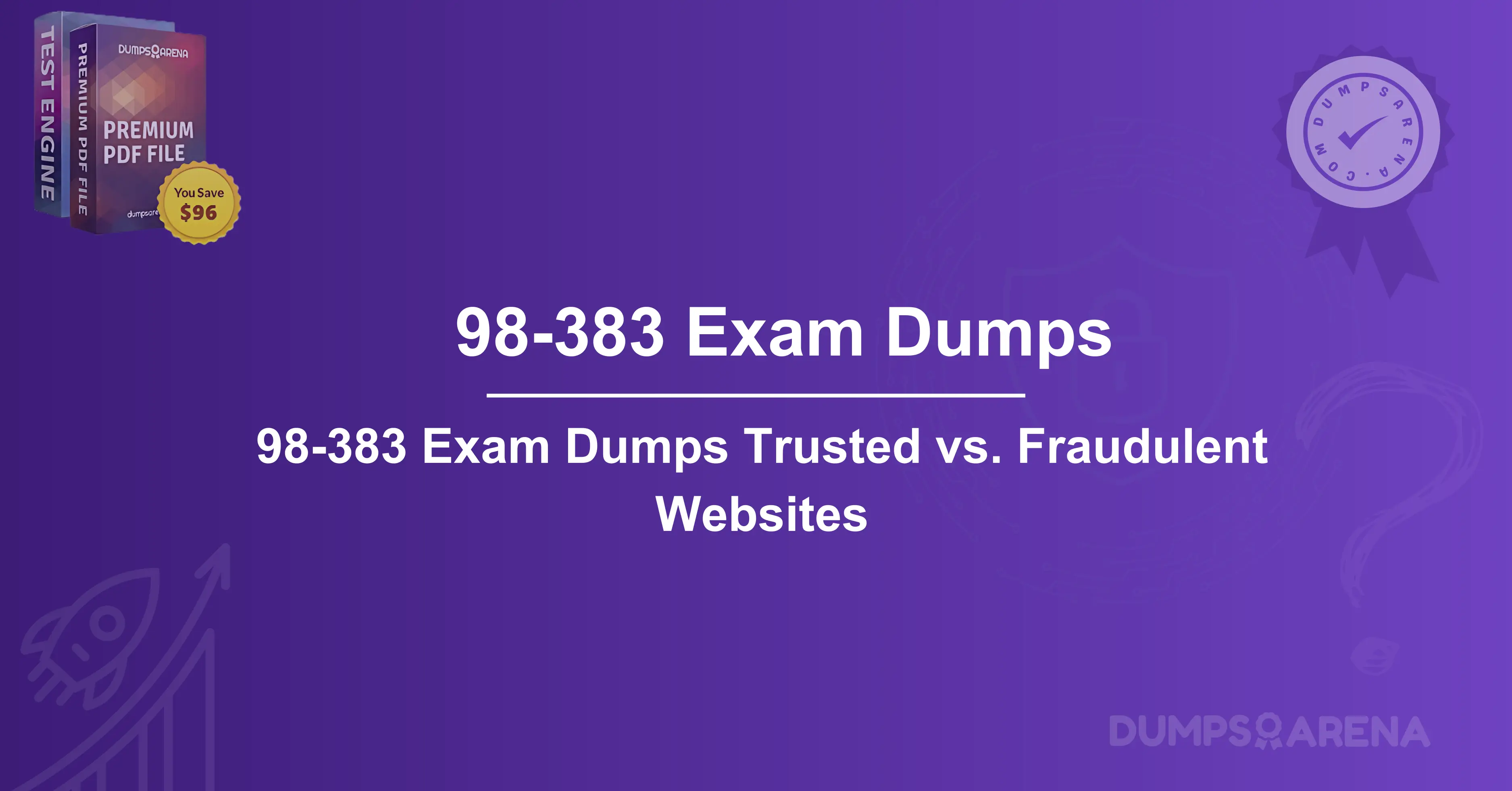 98-383 Exam Dumps Trusted vs. Fraudulent Websites