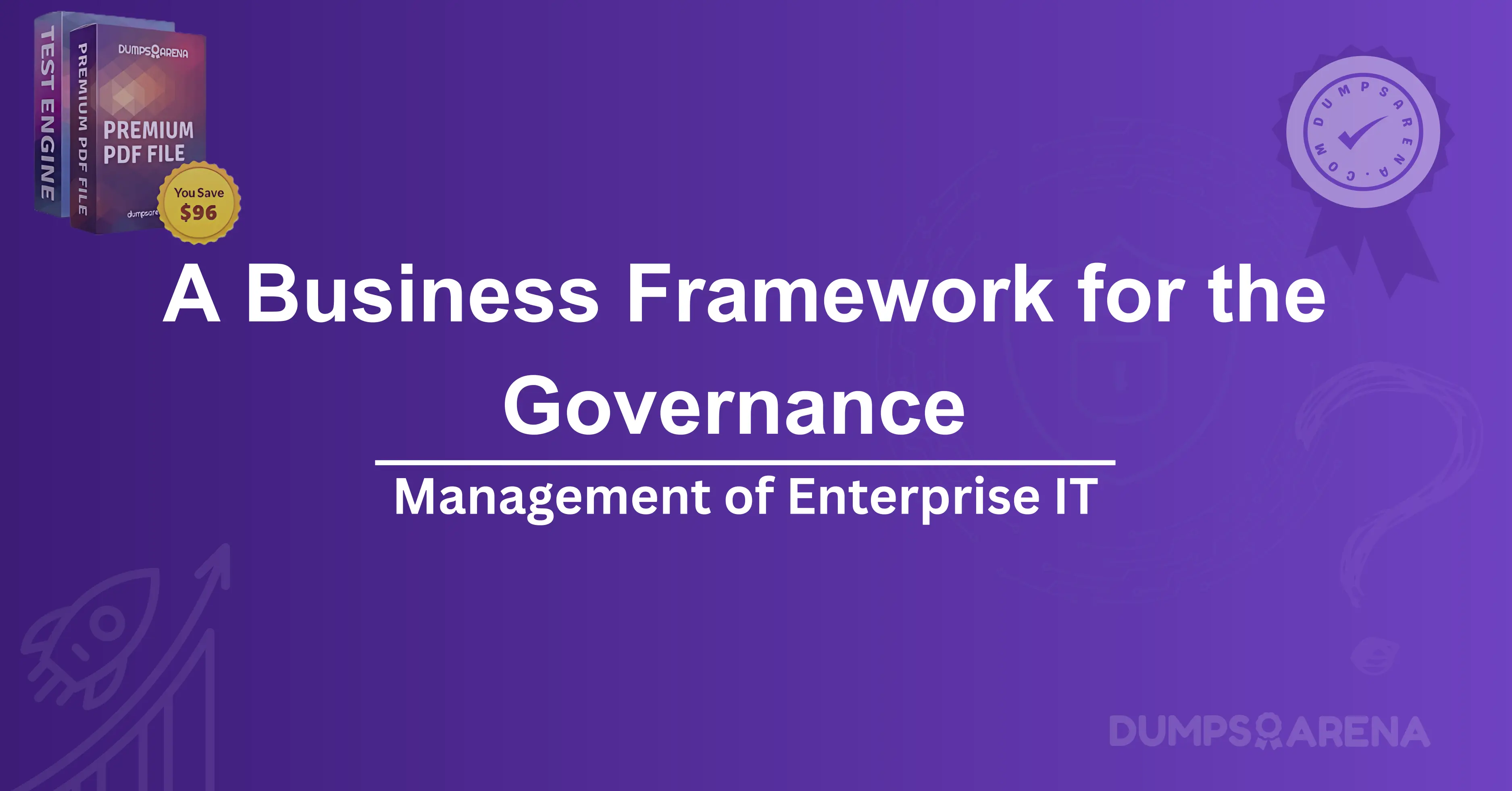 A Business Framework for IT Leads