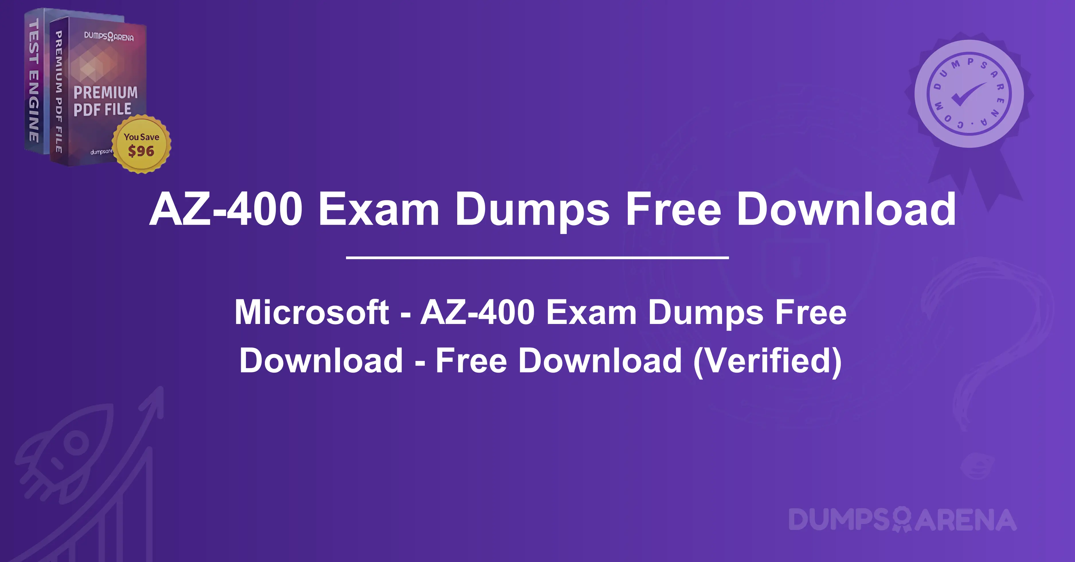 Microsoft - AZ-400 Exam Dumps Free Download - Free Download (Verified)