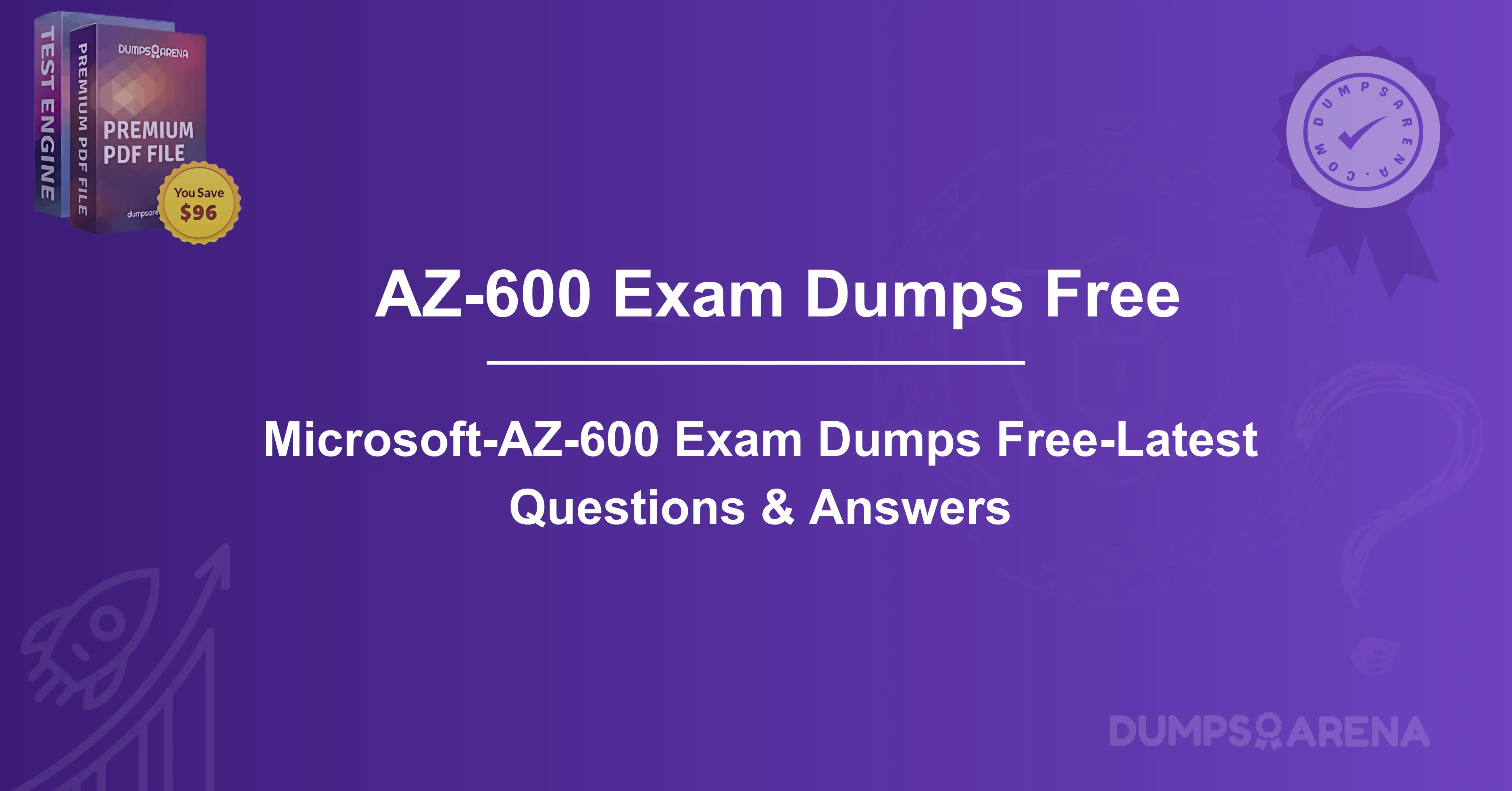 Microsoft-AZ-600 Exam Dumps Free-Latest Questions & Answers