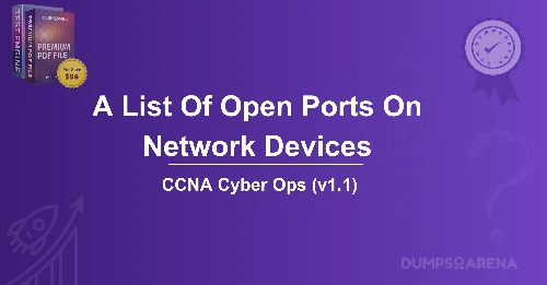 Which Of The Following Tools Can Be Used To Provide A List Of Open Ports On Network Devices?