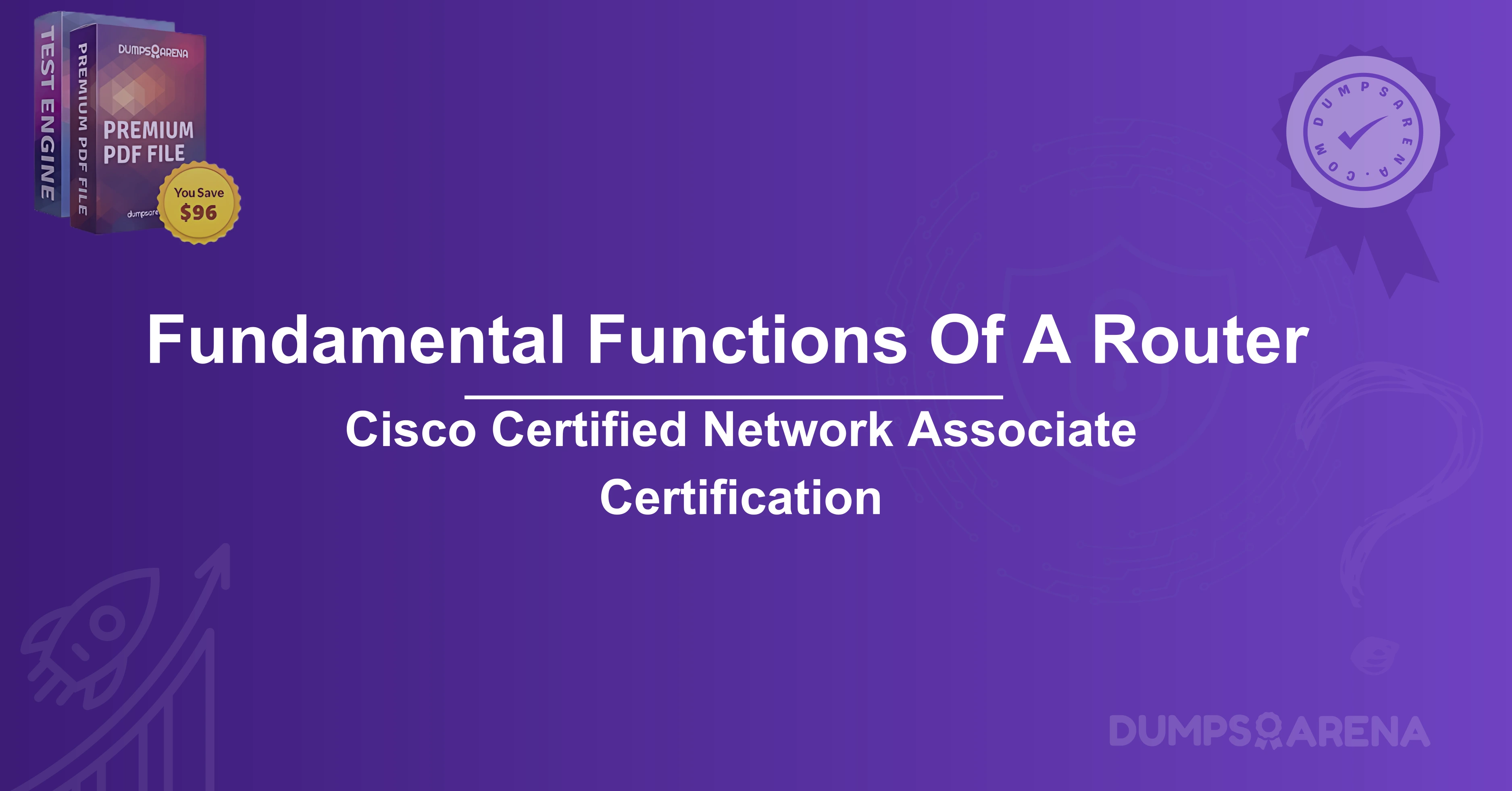 Which Two Functions Are Primary Functions Of A Router? (choose two.)