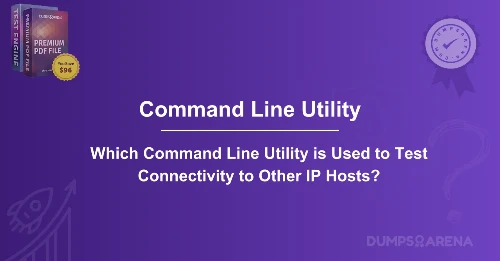 Which Command Line Utility is Used to Test Connectivity to Other IP Hosts?