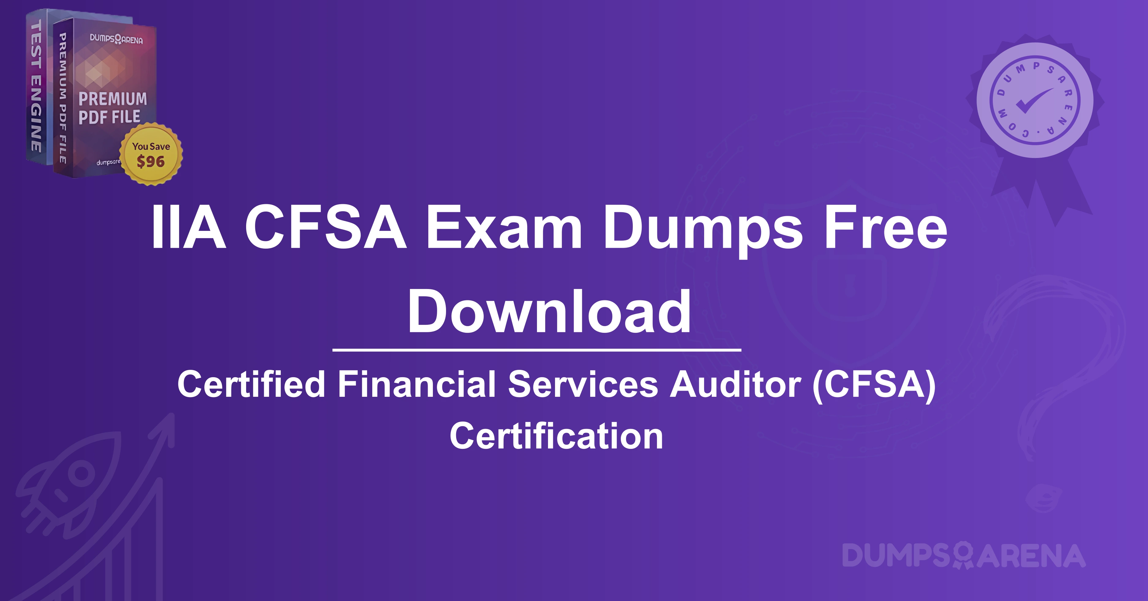 IIA CFSA Exam Dumps Free Download Study Smarter Pass Faster