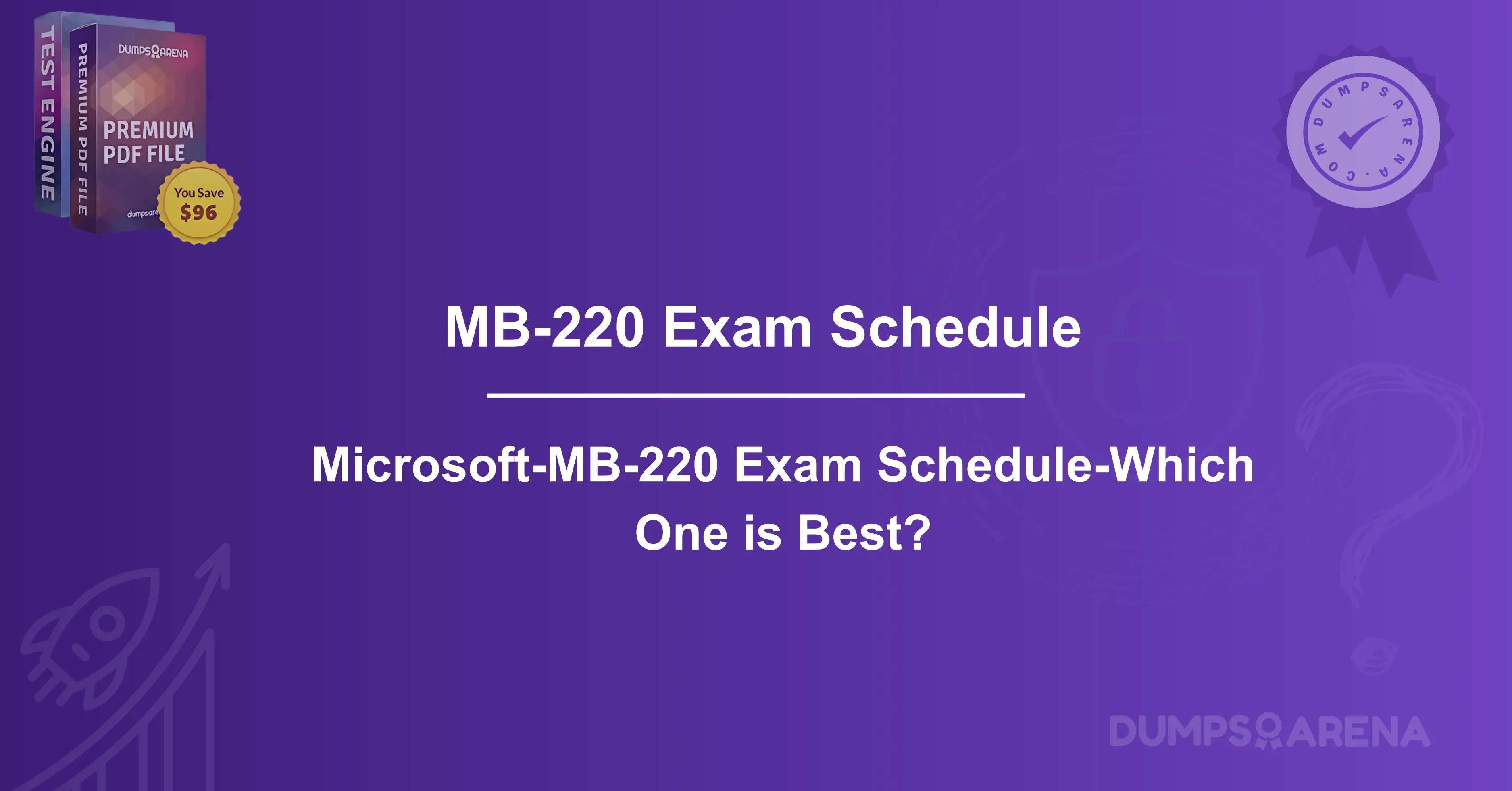 Microsoft-MB-220 Exam Schedule-Which One is Best?
