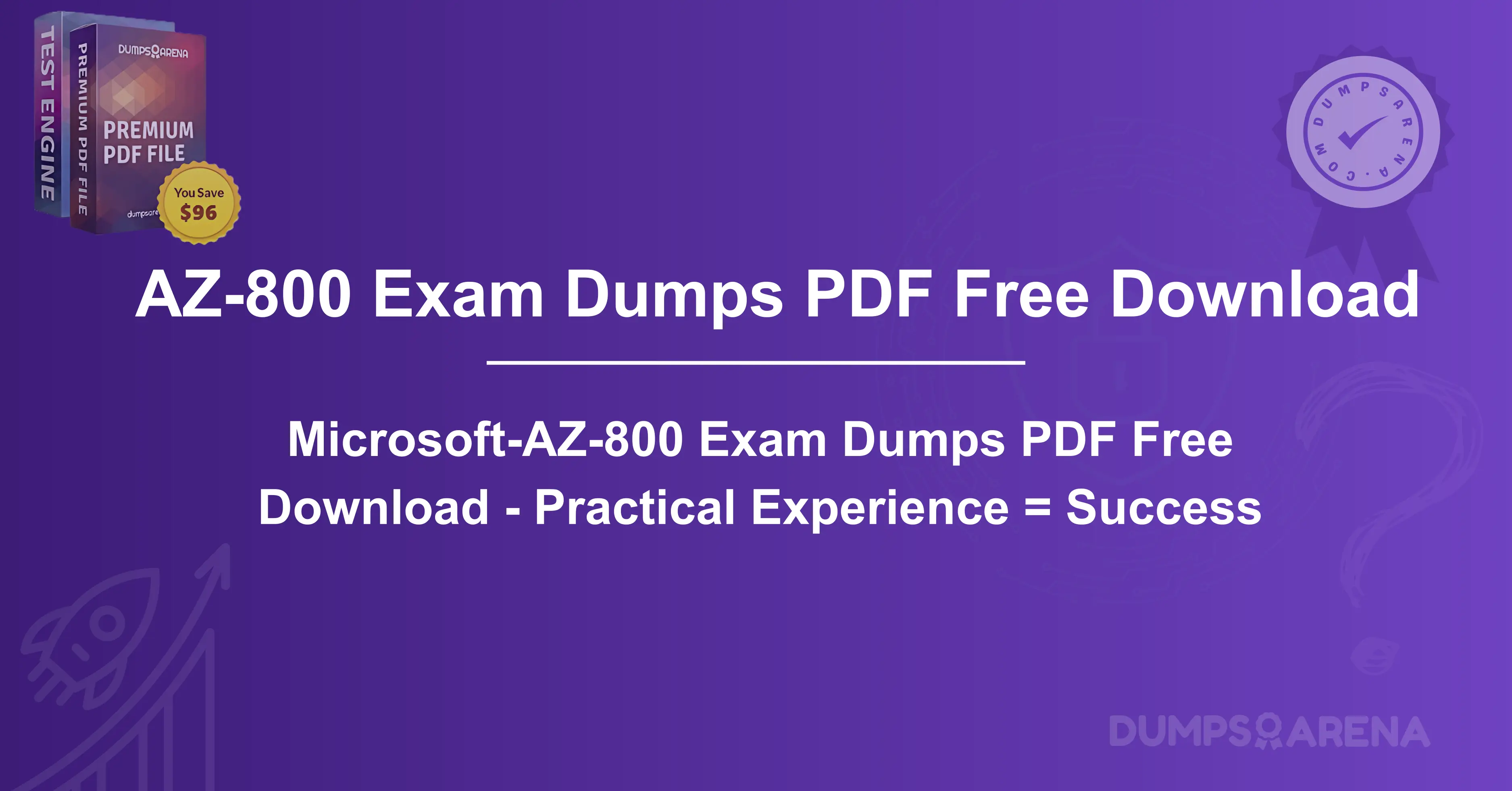 Microsoft-AZ-800 Exam Dumps PDF Free Download - Practical Experience = Success