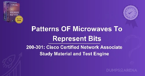 Which Media Uses Patterns OF Microwaves To Represent Bits?