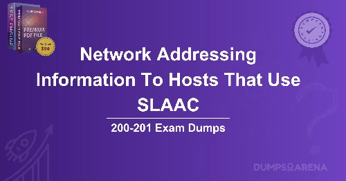 Which ICMPv6 Message Type Provides Network Addressing Information To Hosts That Use SLAAC?