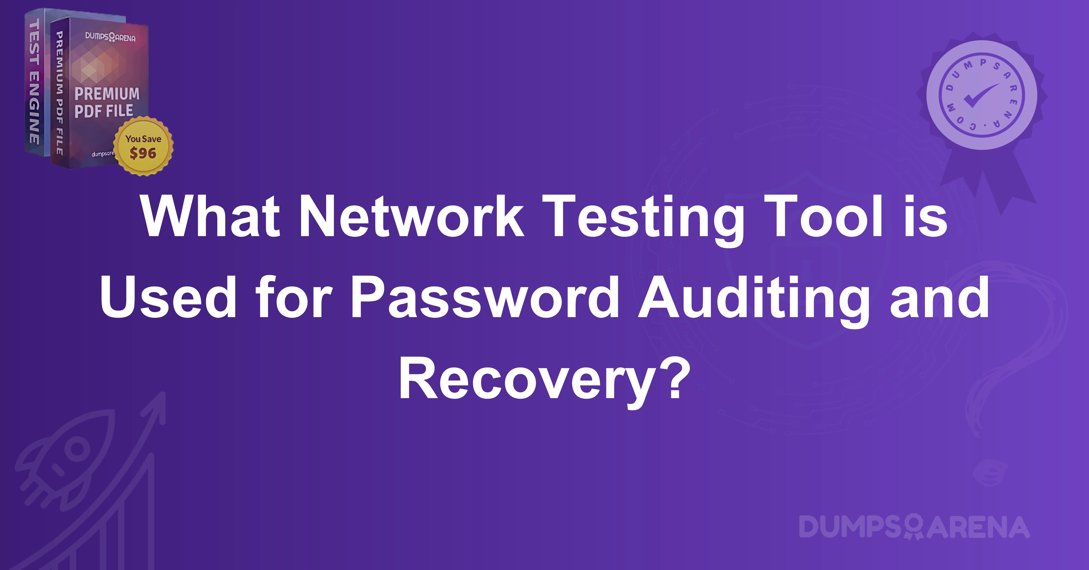 What Network Testing Tool is Used for Password Auditing and Recovery?