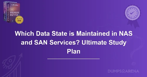 Which Data State is Maintained in NAS and SAN Services? Ultimate Study Plan