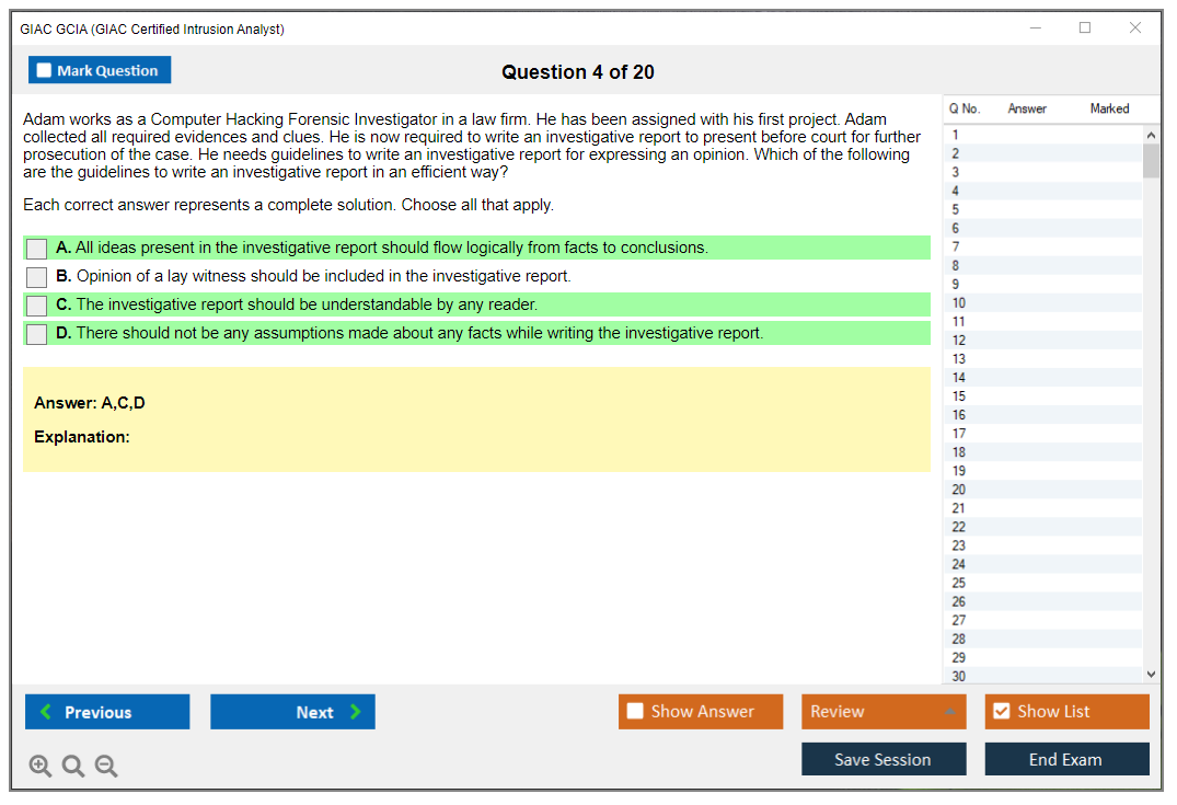 GIAC GCIA (GCIA – GIAC Certified Intrusion Analyst Practice Test) Симулятор экзамена Тестовый движок Экзаменационные дампы 4